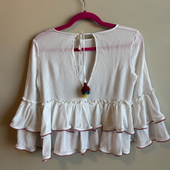 Rebecca Minkoff Ruffle Top - Picture 2 of 6